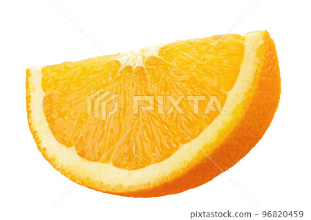 Orange fruit. Orange slice isolate on white background. Orange fruit. Orange slice isolate on white background. 96820459