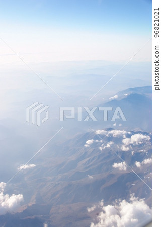 Cloud seen from an airplane Cloud seen from an airplane 96821021