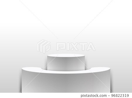 3D white podium stand tribune speech Isolated on clean background 3D white podium stand tribune speech Isolated on clean background 96822319