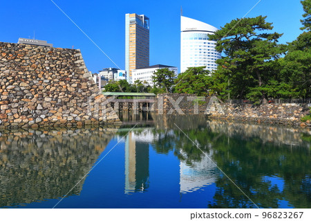 [Kagawa Prefecture] Sunport Takamatsu from Tamamo Park 96823267