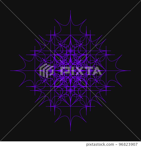 geometric pattern fractal sacred geometry colorful icon profile picture geometric pattern fractal sacred geometry colorful icon profile picture 96823907