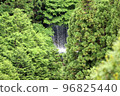 waterfall in the mountains 96825440