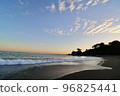 The sea of Katsurahama at dusk 96825441