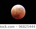Moon during total lunar eclipse 96825444