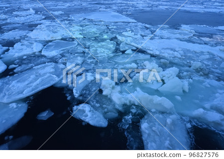 流冰巡航，網走，北海道 96827576