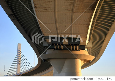 首都高速公路葛飾豎琴橋 96829169