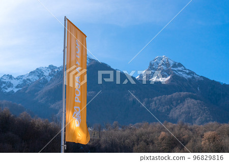 Krasnaya Polyana in Russia. 96829816