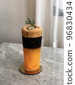 Orange Coffee Glass Drink 96830434