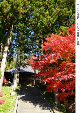 Kokusekiji Temple in autumn 96831601