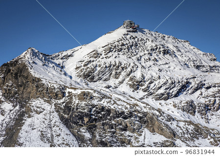 Top of the Schilthorn and view of Bernese Swiss alps, Switzerland 96831944