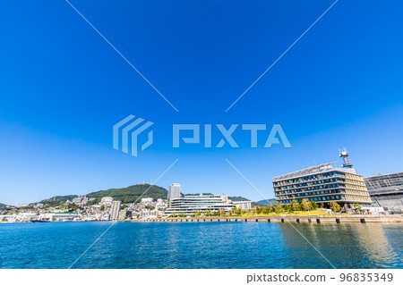 長崎港的街景[長崎市] 96835349