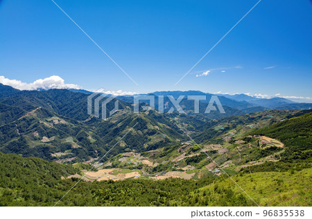 Sunny landscape of the Hehuanshan mountain Sunny landscape of the Hehuanshan mountain 96835538