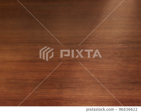 A background image of a delicate brown wood grain desk board with diagonal light from the upper right 96836622
