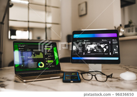 Information displayed in gadgets 96836650