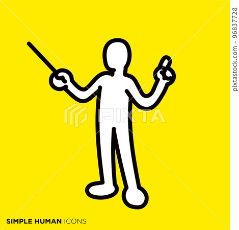 簡單的人類圖標系列“解釋器” 簡單的人類圖標系列“解釋器” 96837728