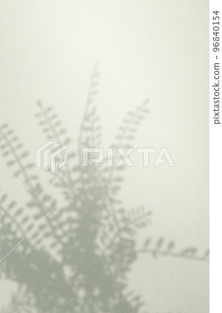 牆上反射的植物陰影和邊緣 96840154