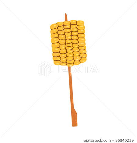 Asian Yakitori Skewer with corn, for asian fast food and take out restaurants 96840239