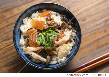 Mushrooms rice cooked 96840501