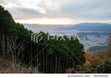 電纜比叡站的風景 電纜比叡站的風景 96840868