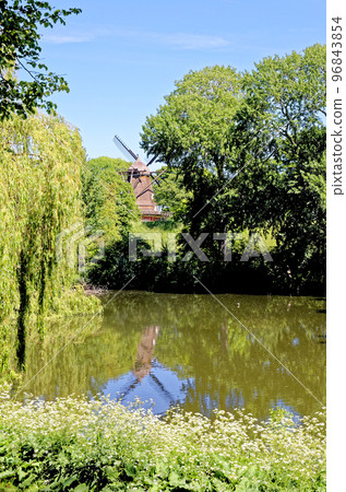 Beautiful landscape of the Kastellet - Copenhagen, Denmark 96843854
