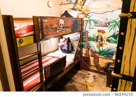 Legoland Japan Hotel 4th floor children's room with bunk beds for play in Nagoya City, Aichi Prefecture 96844259