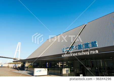 The entrance to the Maglev Railway Museum and Meiko Chuo Ohashi Bridge, Nagoya City, Aichi Prefecture The entrance to the Maglev Railway Museum and Meiko Chuo Ohashi Bridge, Nagoya City, Aichi Prefecture 96844296