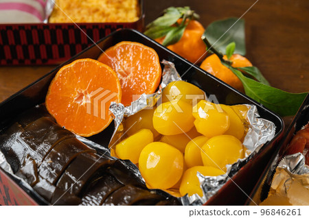 New Year dishes New Year dishes 96846261