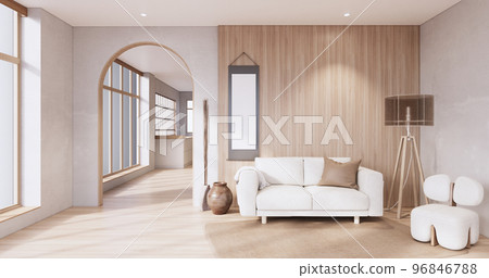 Sofa armchair on Living room empty japanese style Sofa armchair on Living room empty japanese style 96846788