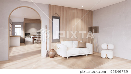 Sofa armchair on Living room empty japanese style Sofa armchair on Living room empty japanese style 96846789