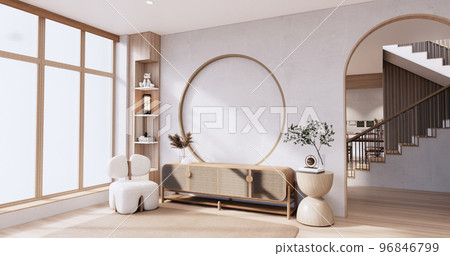 Sofa armchair on Living room empty japanese style 96846799