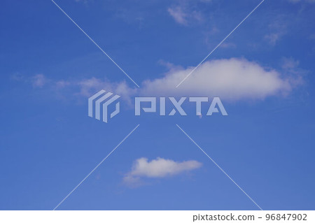 Day and moon and clouds Day and moon and clouds 96847902