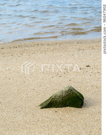 A calm beach. A calm beach. 96847908
