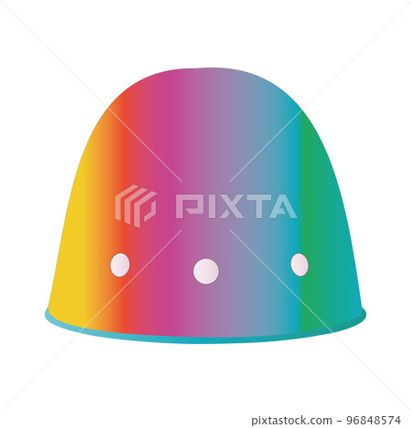 Colorful helmet illustration design vector 96848574