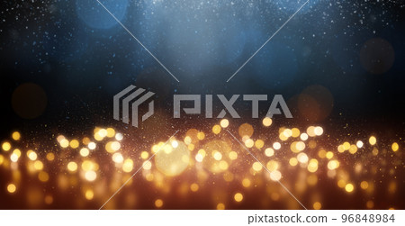 festive lights on dark background 96848984