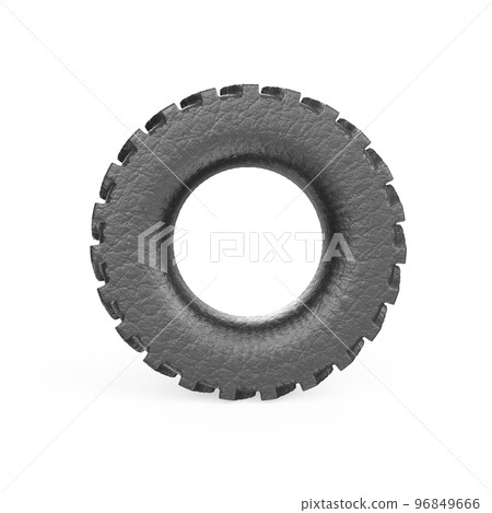 Car Tire 3d Modelling 96849666