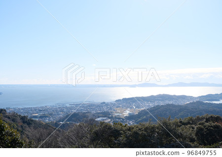 三金山天際線山頂的三河灣2 96849755