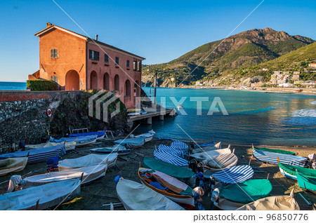 The bay of Levanto The bay of Levanto 96850776