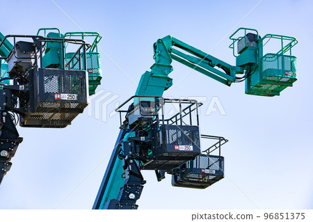 Aerial workbench wheel type boom 96851375