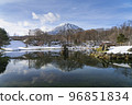 Yotei mountain in winter 96851834