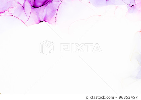 Marble ink abstract art from exquisite original painting for abstract background 96852457