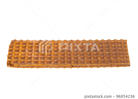 waffles with toffee isolated 96854236