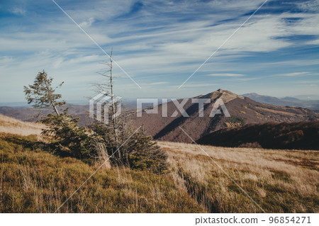 Bieszczady mountain in Poland. Bieszczady mountain in Poland. 96854271