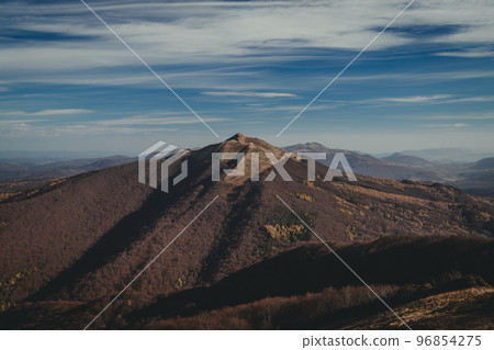 Bieszczady mountain in Poland. Bieszczady mountain in Poland. 96854275