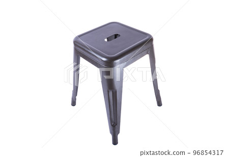iron chair isolated iron chair isolated 96854317