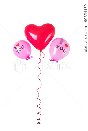 heart balloons heart balloons 96854379