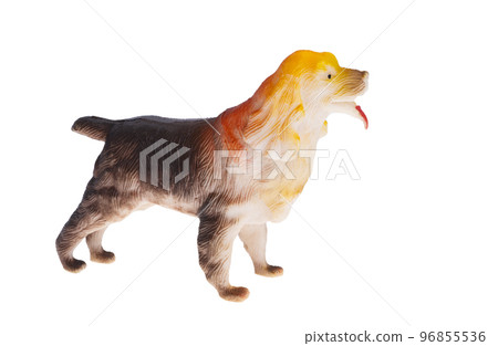 dog figurine isolated dog figurine isolated 96855536