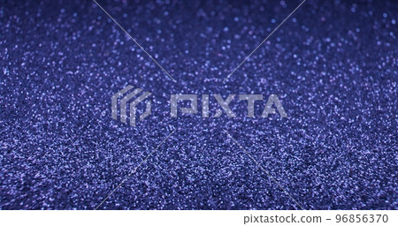 Glitter abstract background. Blur sparkles texture. Sequin radiance. Defocused blue color shimmering circles glow on dark free space wallpaper. Glitter abstract background. Blur sparkles texture. Sequin radiance. Defocused blue color shimmering circles glow on dark free space wallpaper. 96856370
