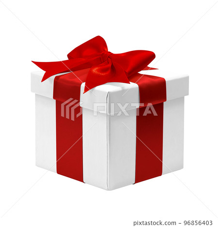 禮物盒聖誕節插圖真實 96856403