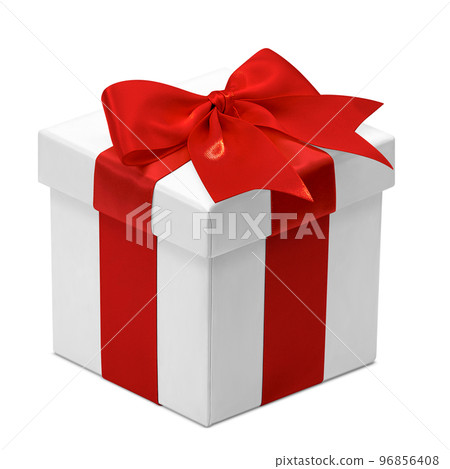 禮物盒聖誕節插圖真實 96856408