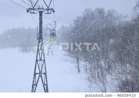 Lift in the snow 96856410